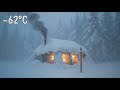I Survived a -62°C Blizzard in a Hot Tent | Extreme Off Grid Winter Life