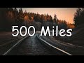 500 Miles - Justin Timberlake , Carey Mulligan \u0026 Stark Sands (Lyric Video)