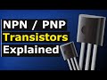 NPN \u0026 PNP Transistors explained - electronics engineering