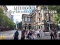 Melbourne Australia Sunday Walking Tour in March 2026