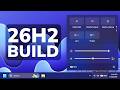 New Windows 11 26H2 Build 26300.7939 – New Quick Settings Shared Audio, Settings and Fixes (Dev)