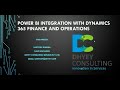 Microsoft Power BI and Its Integration with Microsoft D365 FnO On Premise and On Cloud
