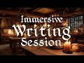 Writing in a Medieval Fantasy Tavern || Ambience \u0026 Music for Writers