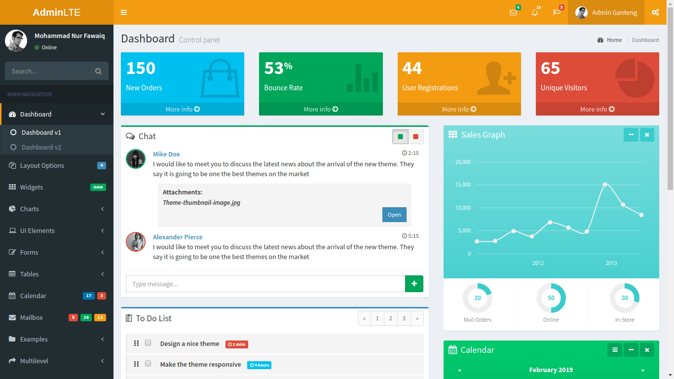 Pada artikel tersebut saya membahas 3 jenis perulangan yang bisa digunakan di php yaitu for, while dan do while dan juga sebetulnya ada tambahan juga perulangan … Desain Halaman Dashboard Dan Login Responsive Dengan Bootstrap 2 Yukcoding