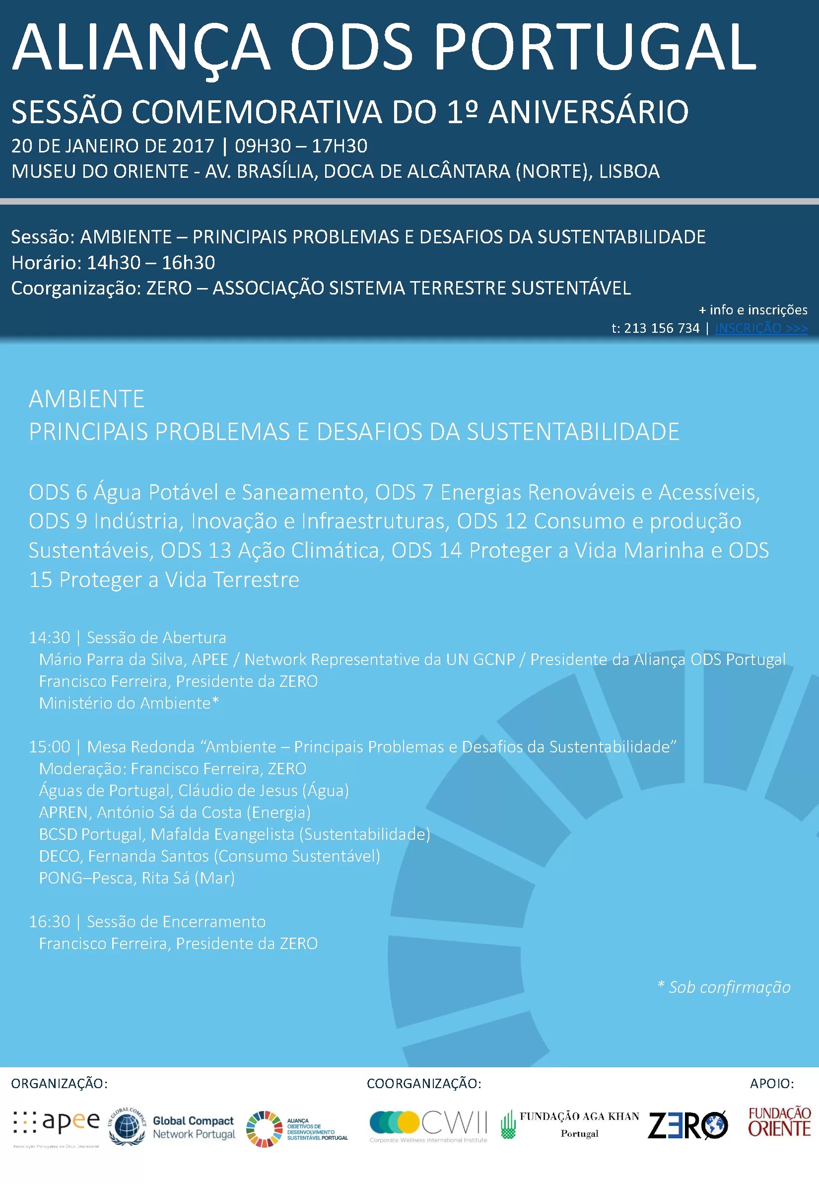 ALIANÇA ODS PORTUGAL – 1º ANIVERSÁRIO