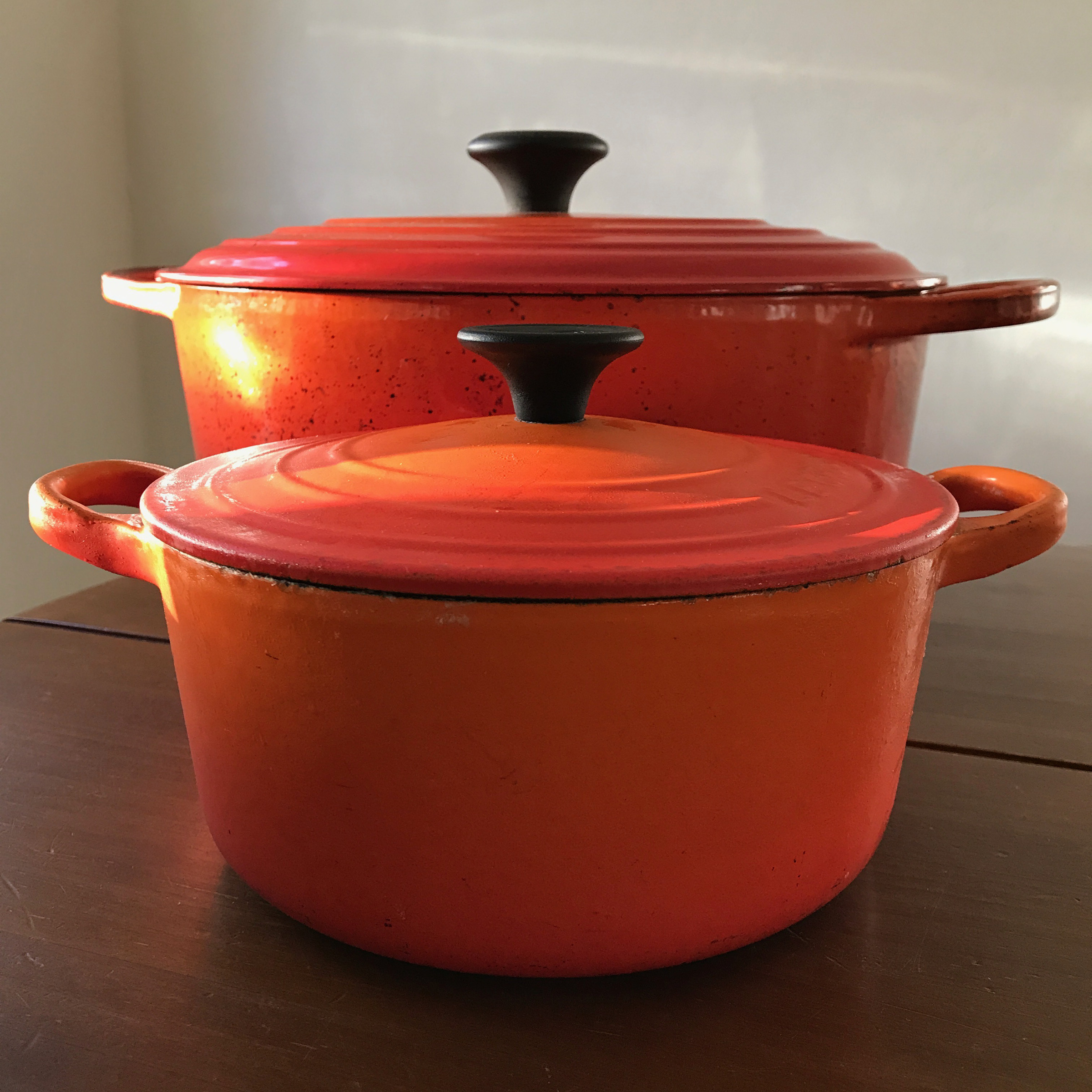 Le Creuset pots ZeroWaste Chef