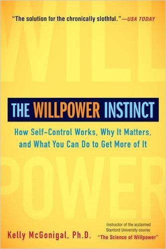 Portada del libro "The Willpower Instinct" de Kelly McGonigal