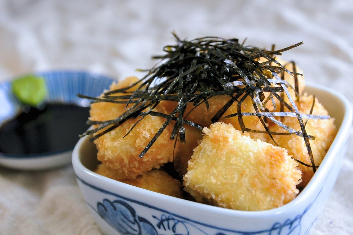 和風黃金炸豆腐 揚出豆腐 嘖嘖的料理手帳